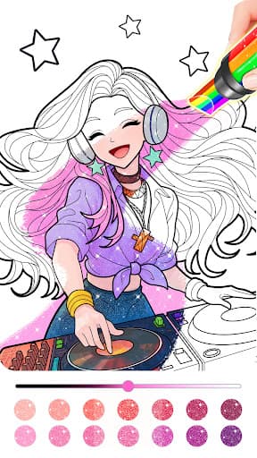 Princess Game Fantasy Coloring screenshot 20 - screenshot