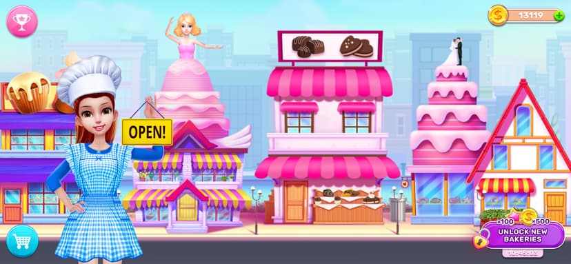 My Bakery Empire - Chef Story screenshot 1 - screenshot