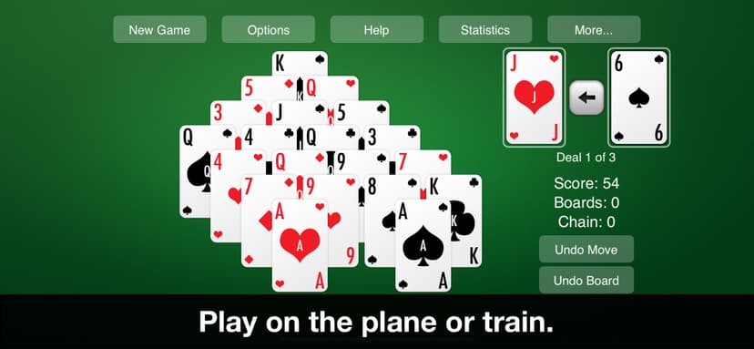 Pyramid Solitaire—New Classic screenshot 2 - screenshot