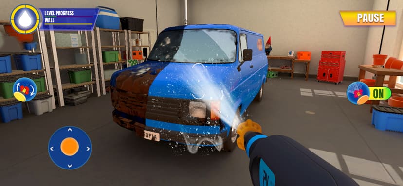 Power Wash -Car Cleaning Game screenshot 1 - screenshot
