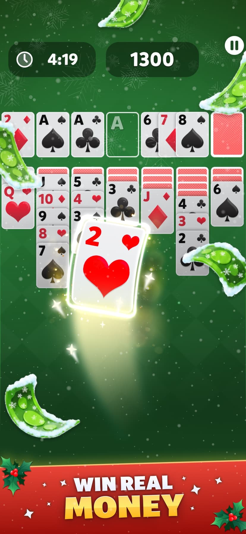 Solitaire - Win Cash screenshot 1 - screenshot