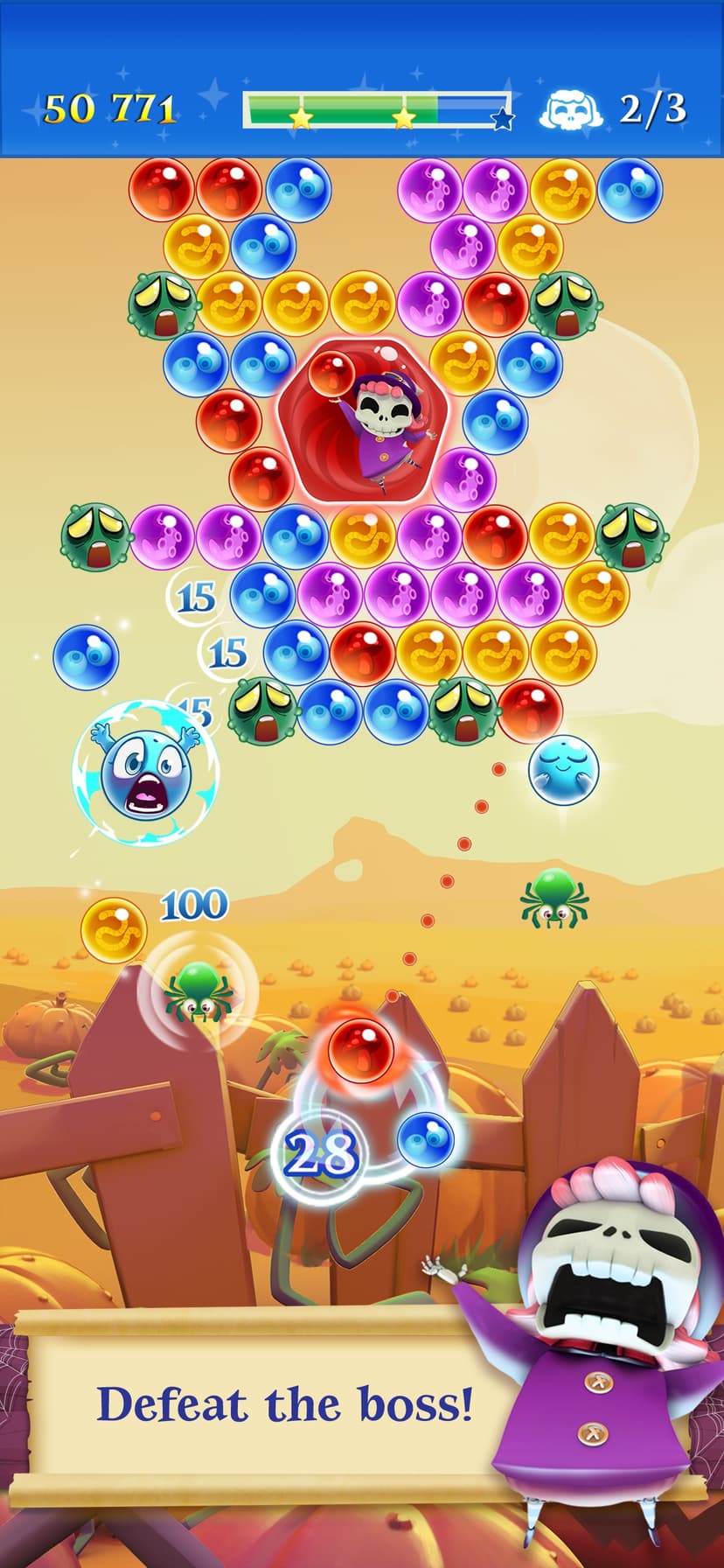 Bubble Witch 2 Saga screenshot 3 - screenshot