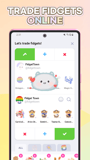Fidget Town - Fidget trading screenshot 5 - screenshot