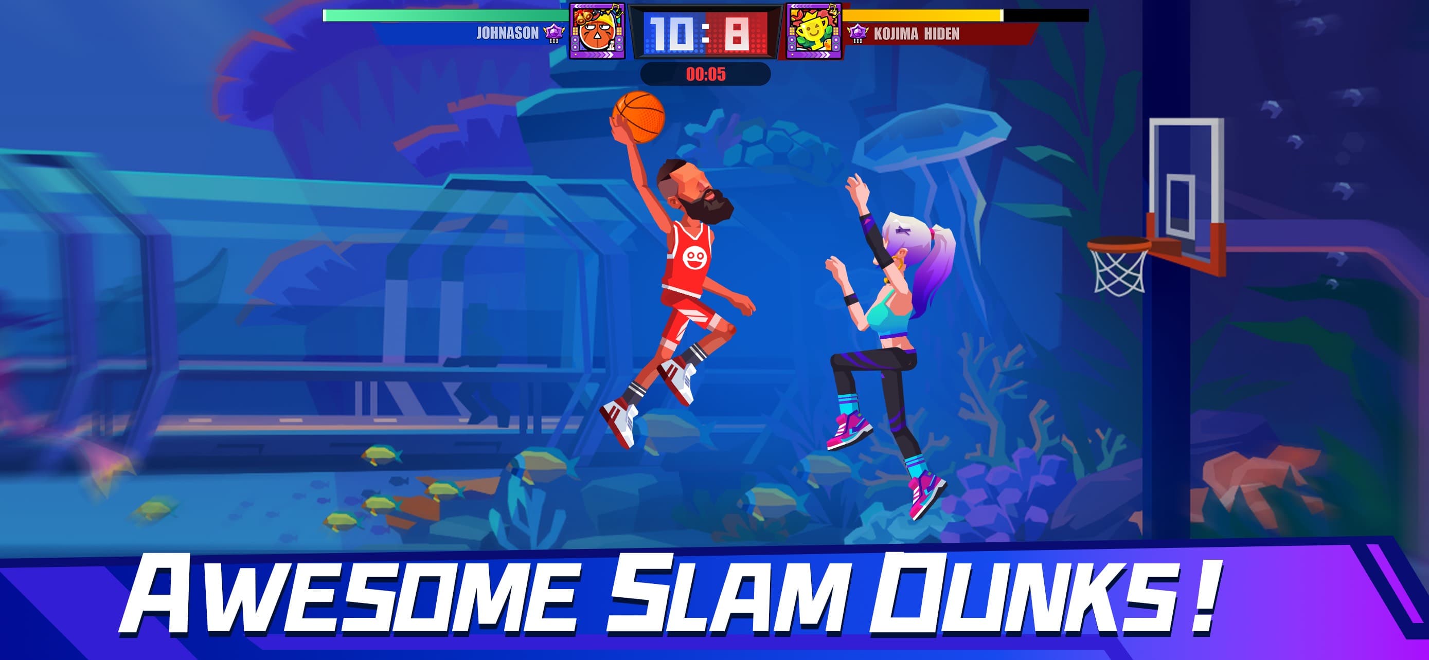 Basketball Duel: Online 1V1 screenshot 1 - screenshot