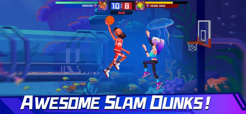 Basketball Duel: Online 1V1 screenshot 1 - screenshot