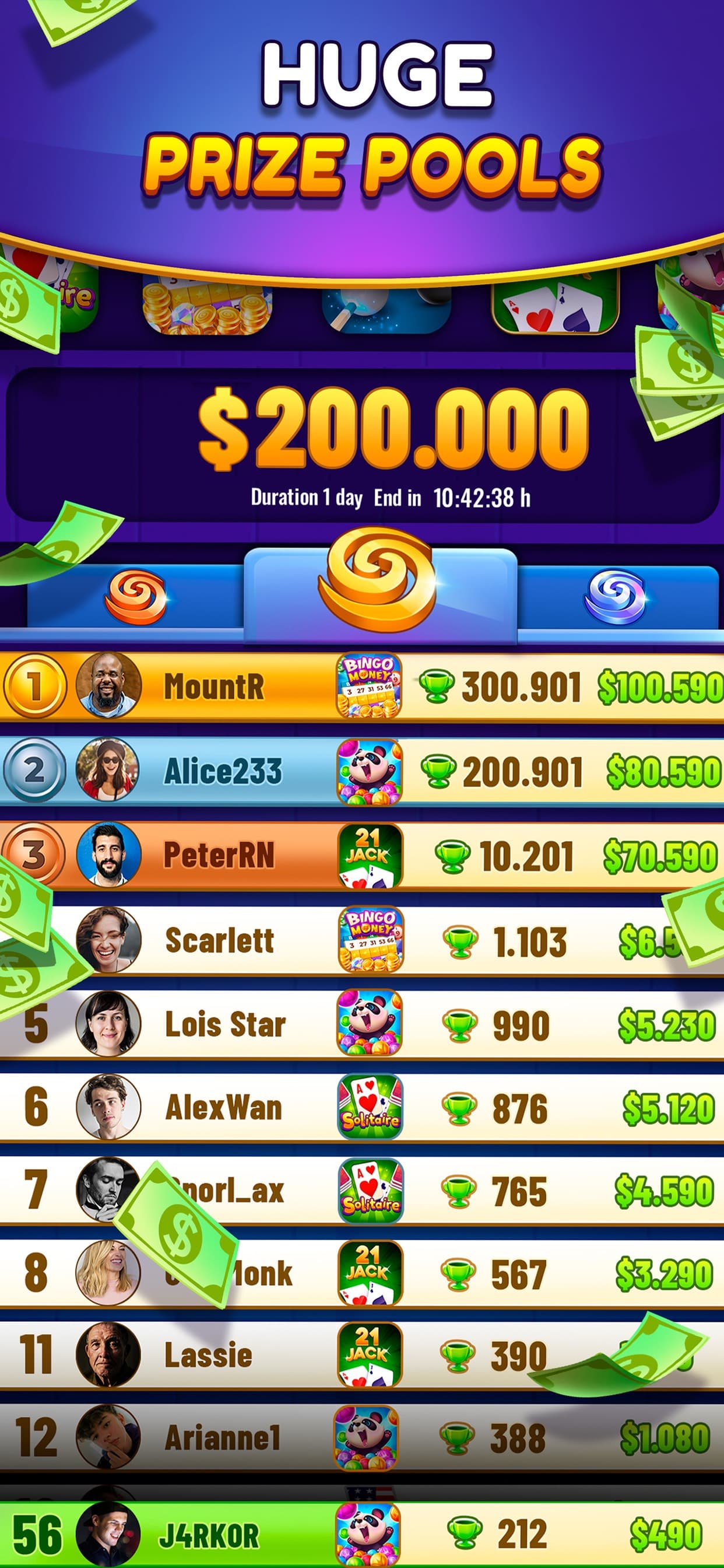 Solitaire Real Cash: Card Game screenshot 4 - screenshot