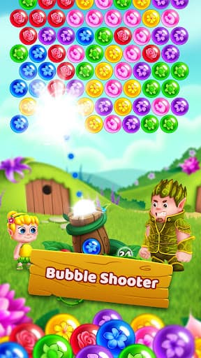 Bubble Shooter Flower Blossom screenshot 1 - screenshot