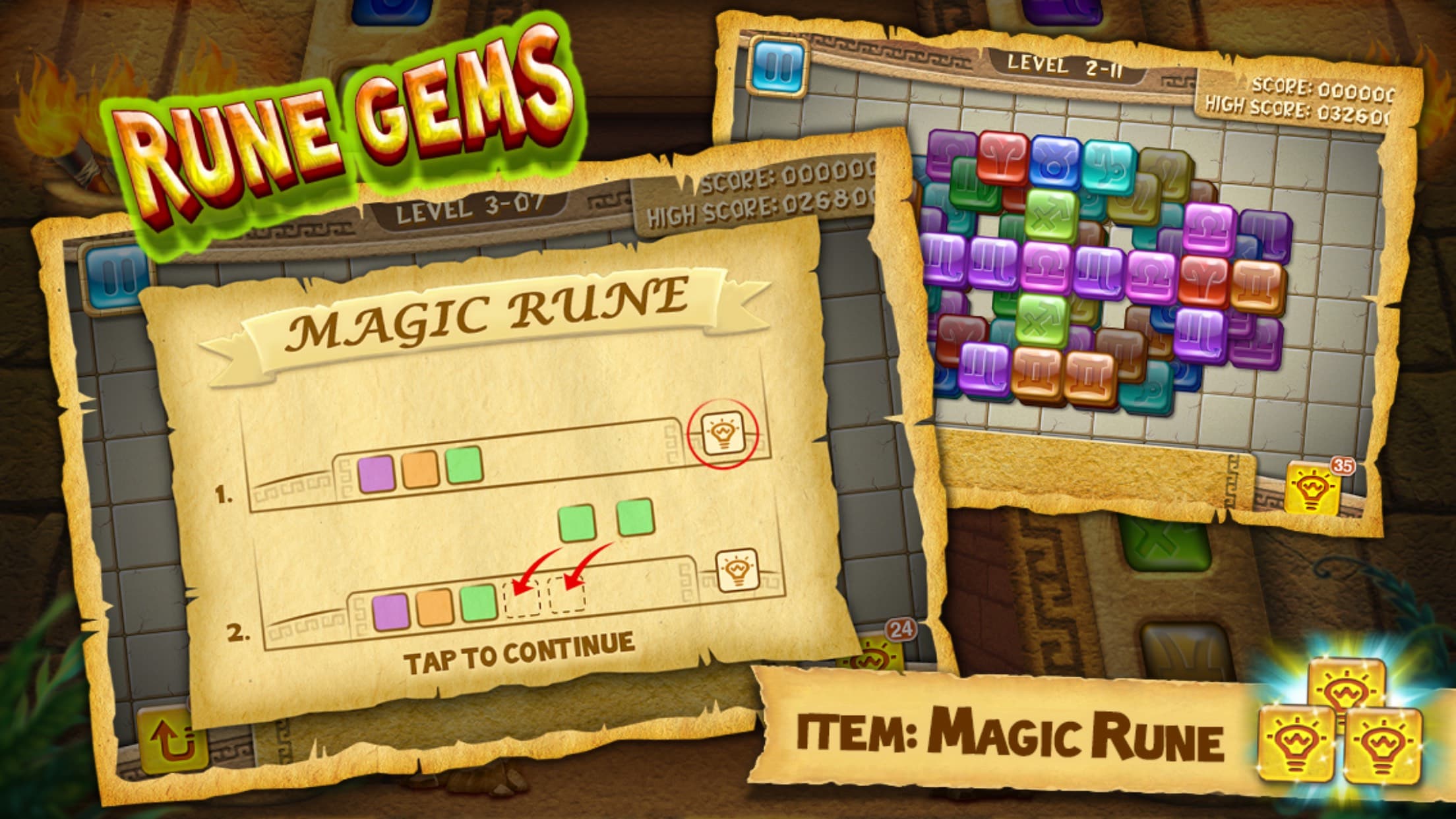 Rune Gems - Deluxe screenshot 3 - screenshot