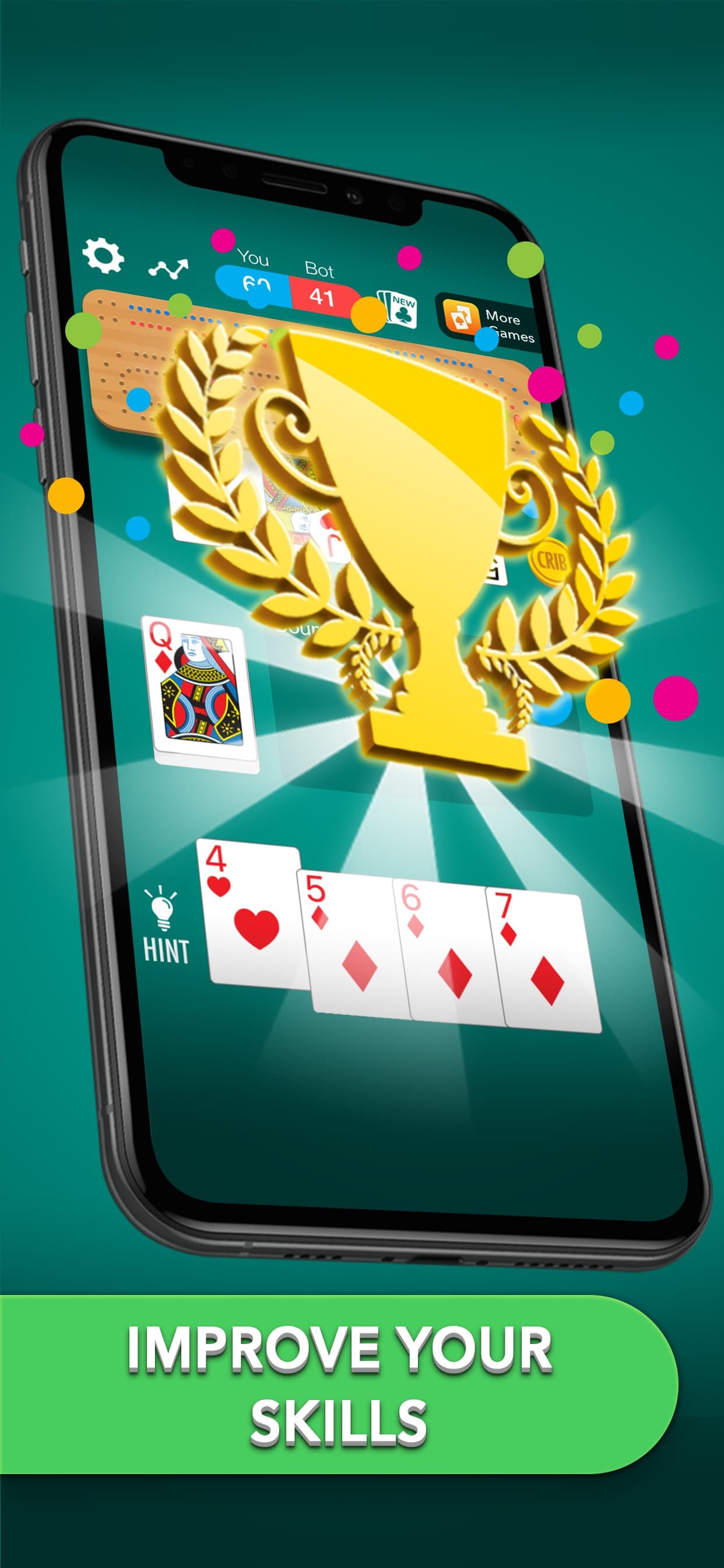 Cribbage card game screenshot 5 - screenshot