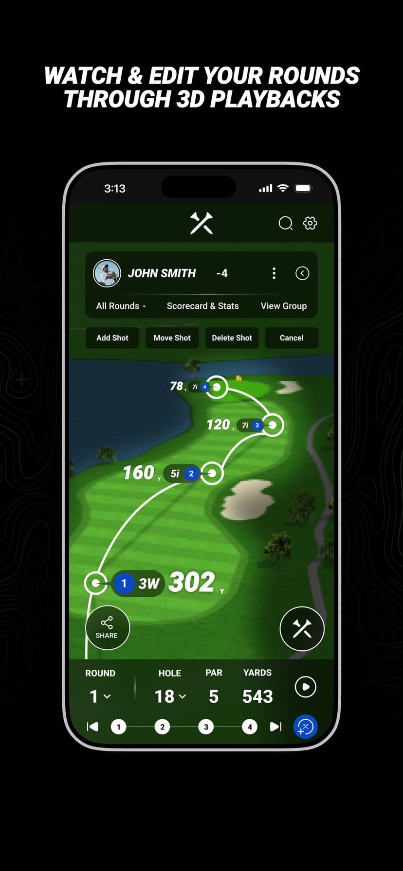 Blue Tees GAME: AI Golf GPS screenshot 7 - screenshot