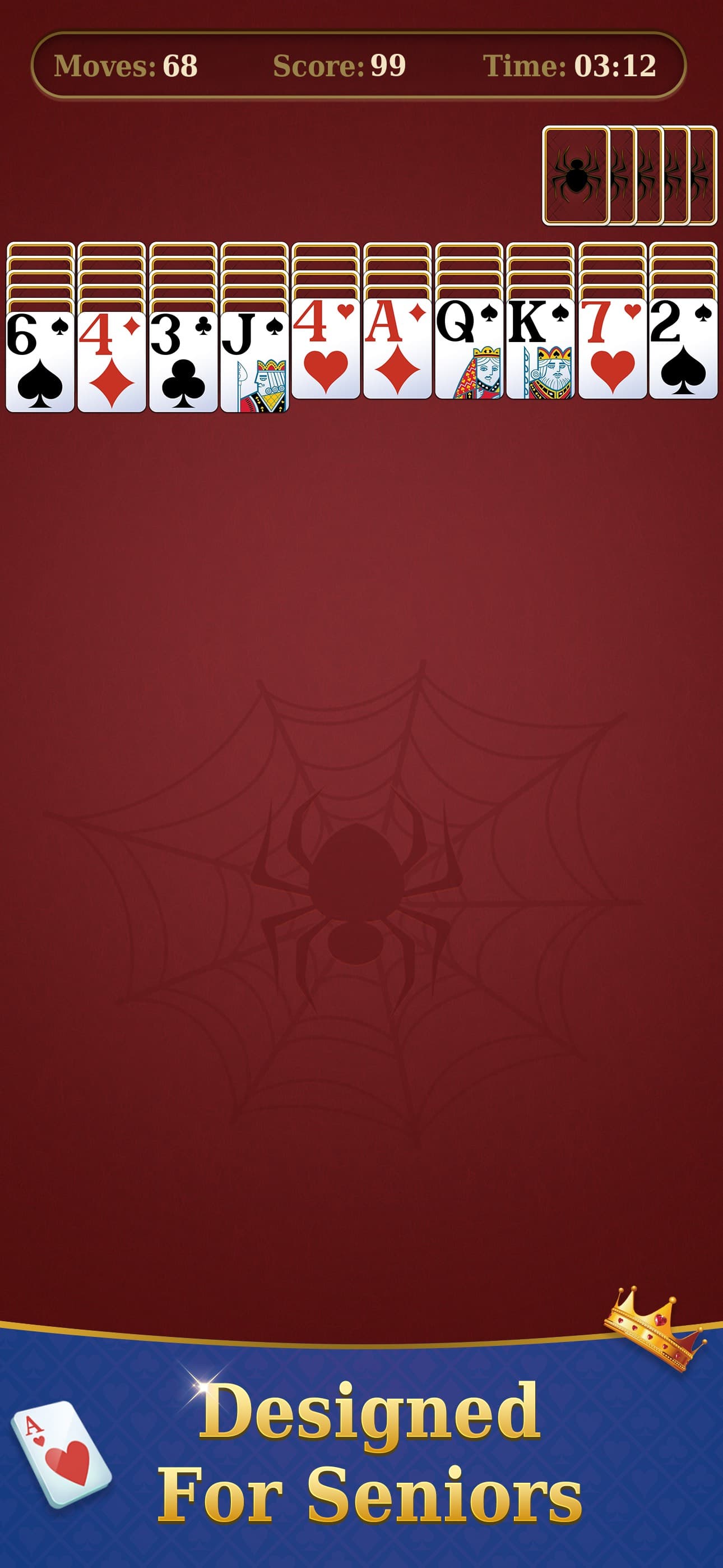 Spider Solitaire-Puzzle trip screenshot 3 - screenshot