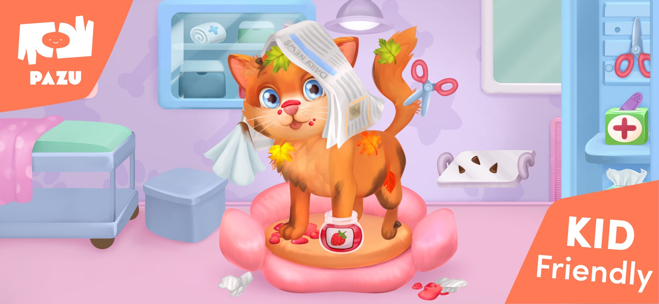 Cat games Pet Care & Dress up screenshot 2 - screenshot