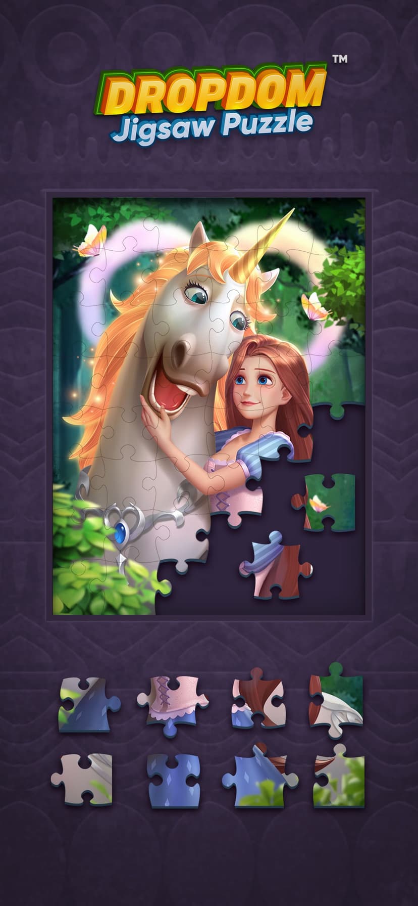 Dropdom™ Jigsaw Puzzle screenshot 3 - screenshot