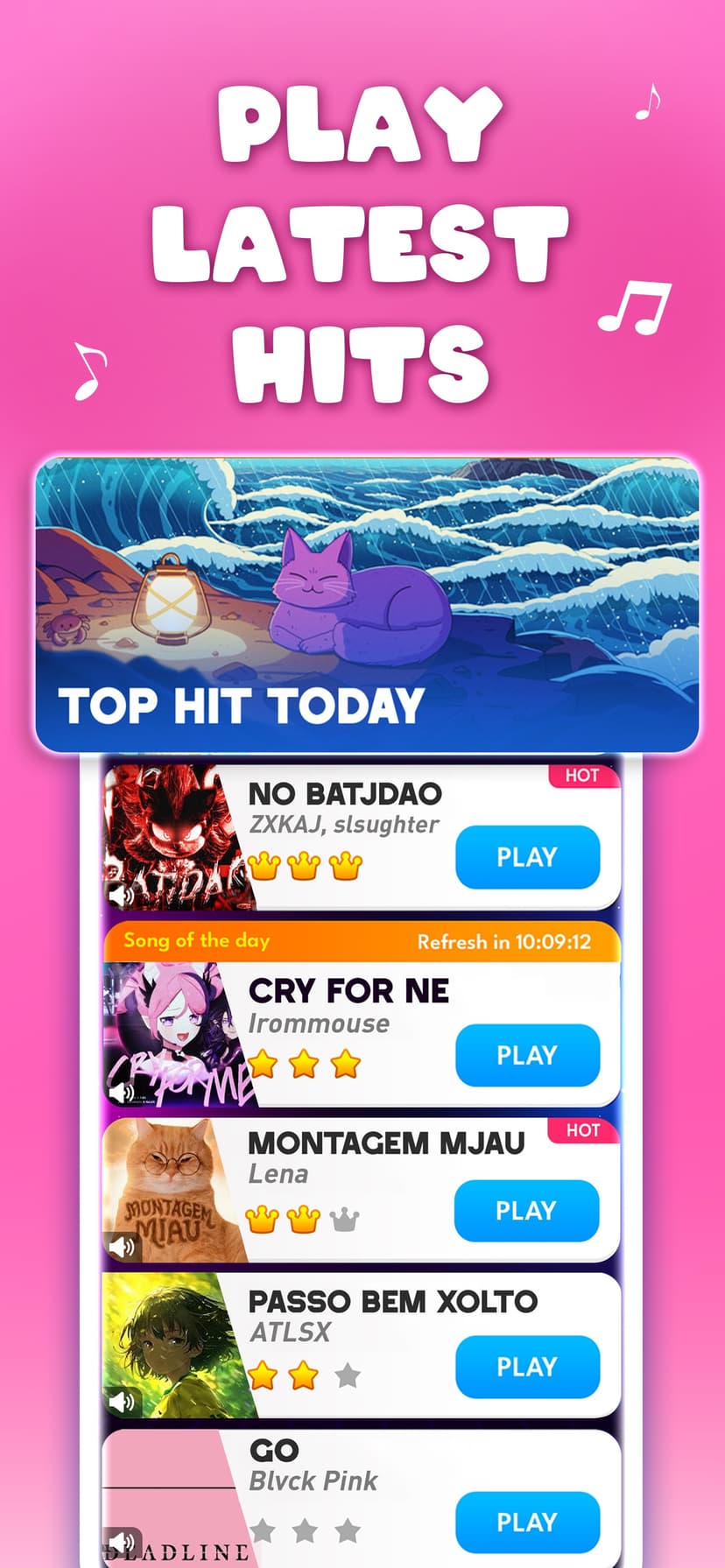 Magic Dream Tiles: Piano Game screenshot 1 - screenshot