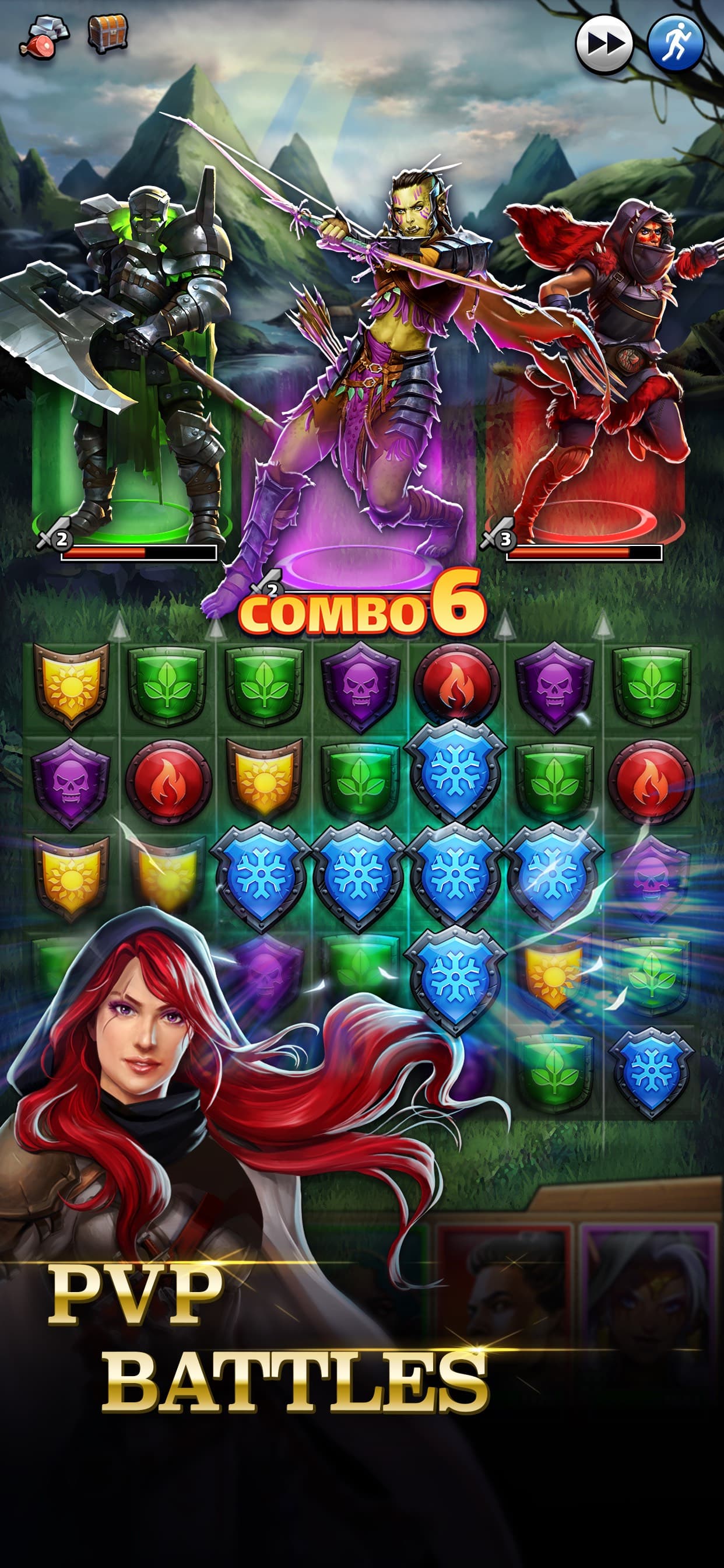 Empires & Puzzles: Match-3 RPG screenshot 4 - screenshot