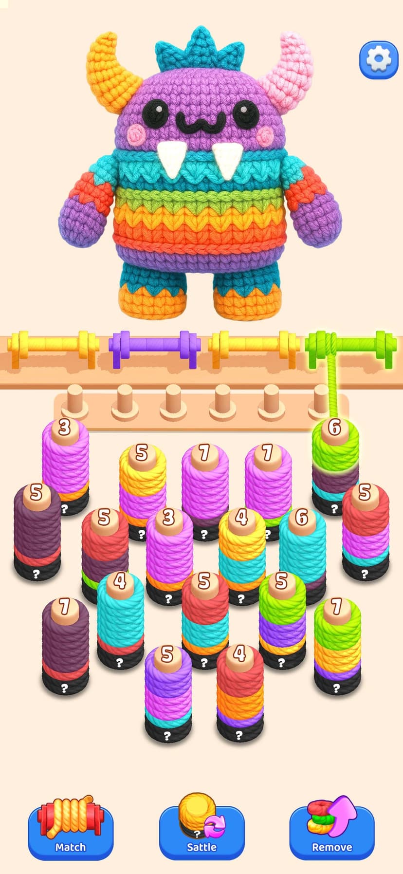Wool Art - Yarn Puzzle Game 3D screenshot 3 - screenshot