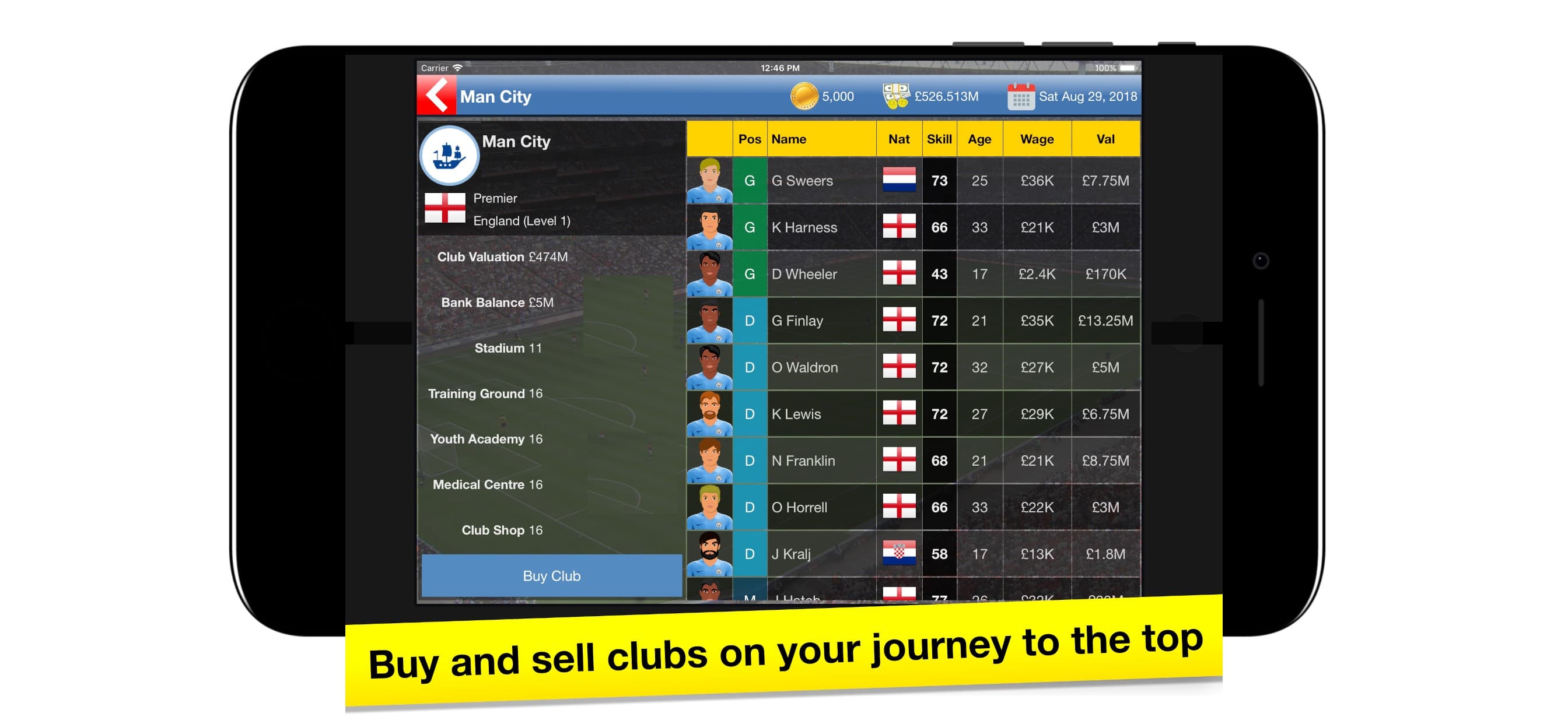Soccer Tycoon: Football Game screenshot 4 - screenshot