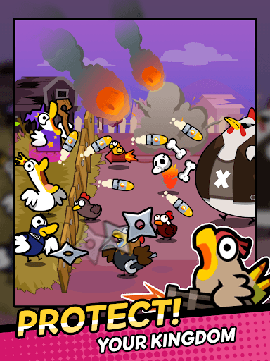 Duck vs Chicken : Idle Defense screenshot 13 - screenshot