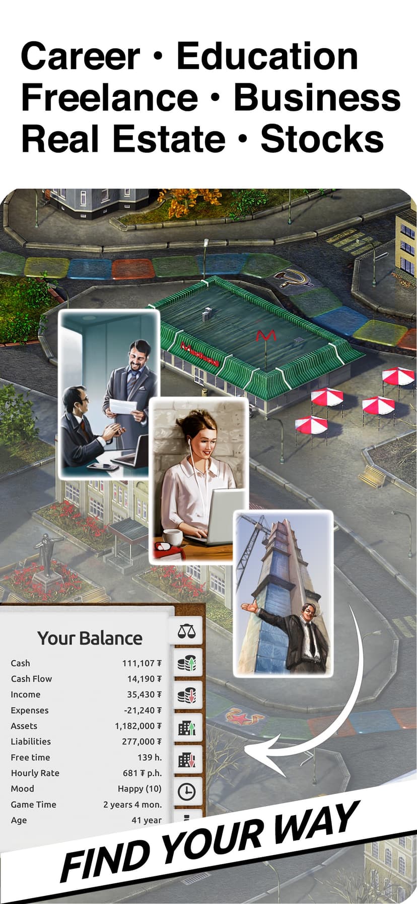 Timeflow: Business Tycoon Game screenshot 2 - screenshot