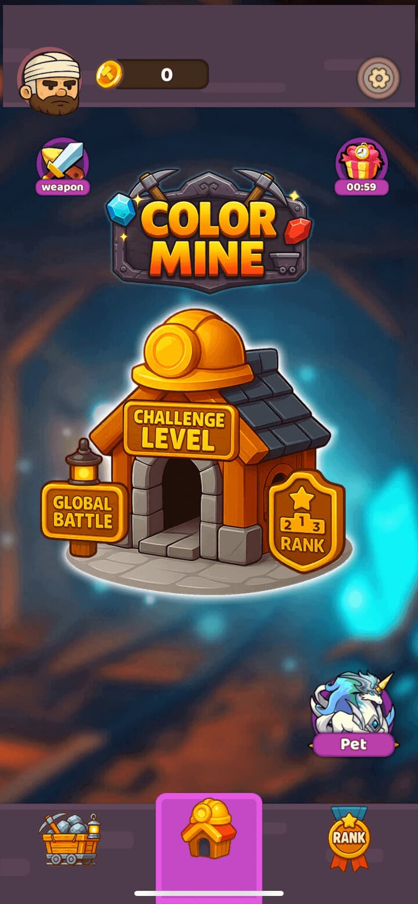 Color Mine:Rush screenshot 1 - screenshot