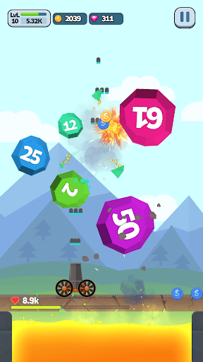 Ball Blast Cannon blitz mania screenshot 3 - screenshot