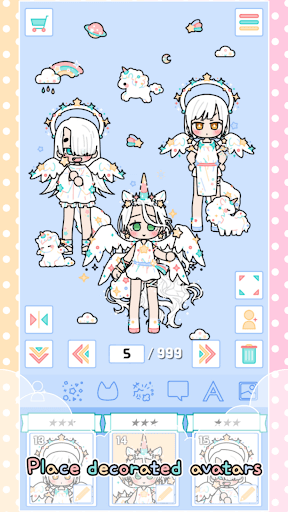 Pastel Friends : Dress Up Game screenshot 4 - screenshot
