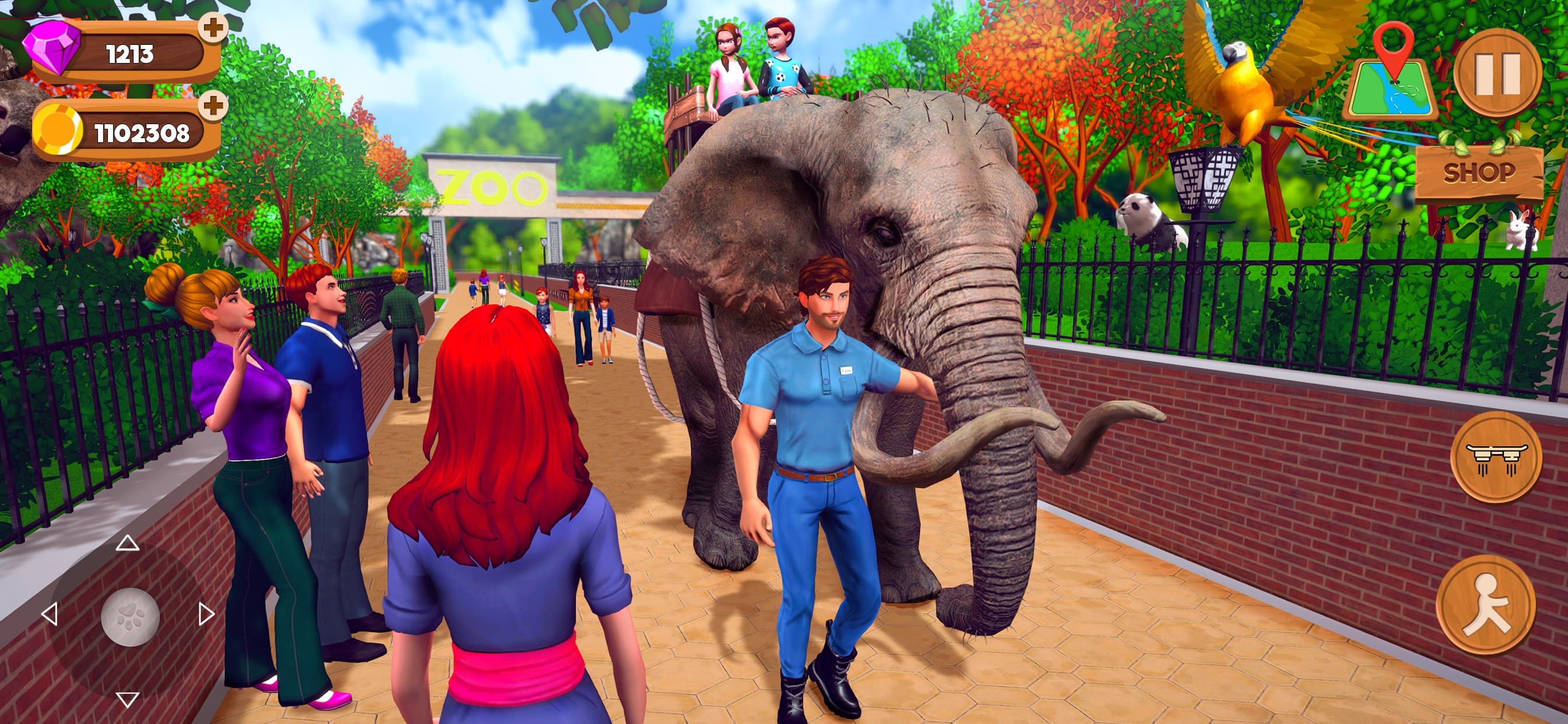Zoo Keeper Simulator Tycoon 3D screenshot 1 - screenshot