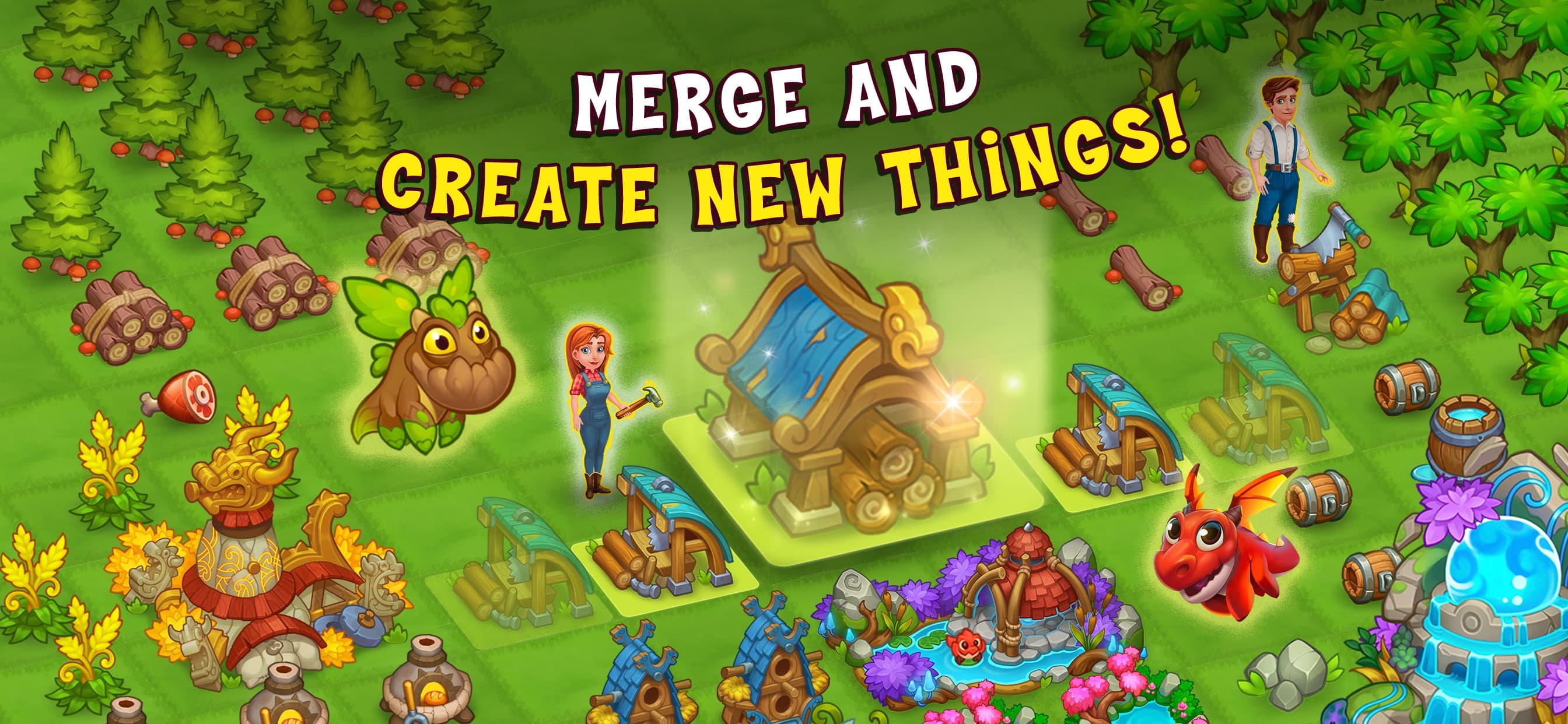 World Above: Merge games screenshot 4 - screenshot