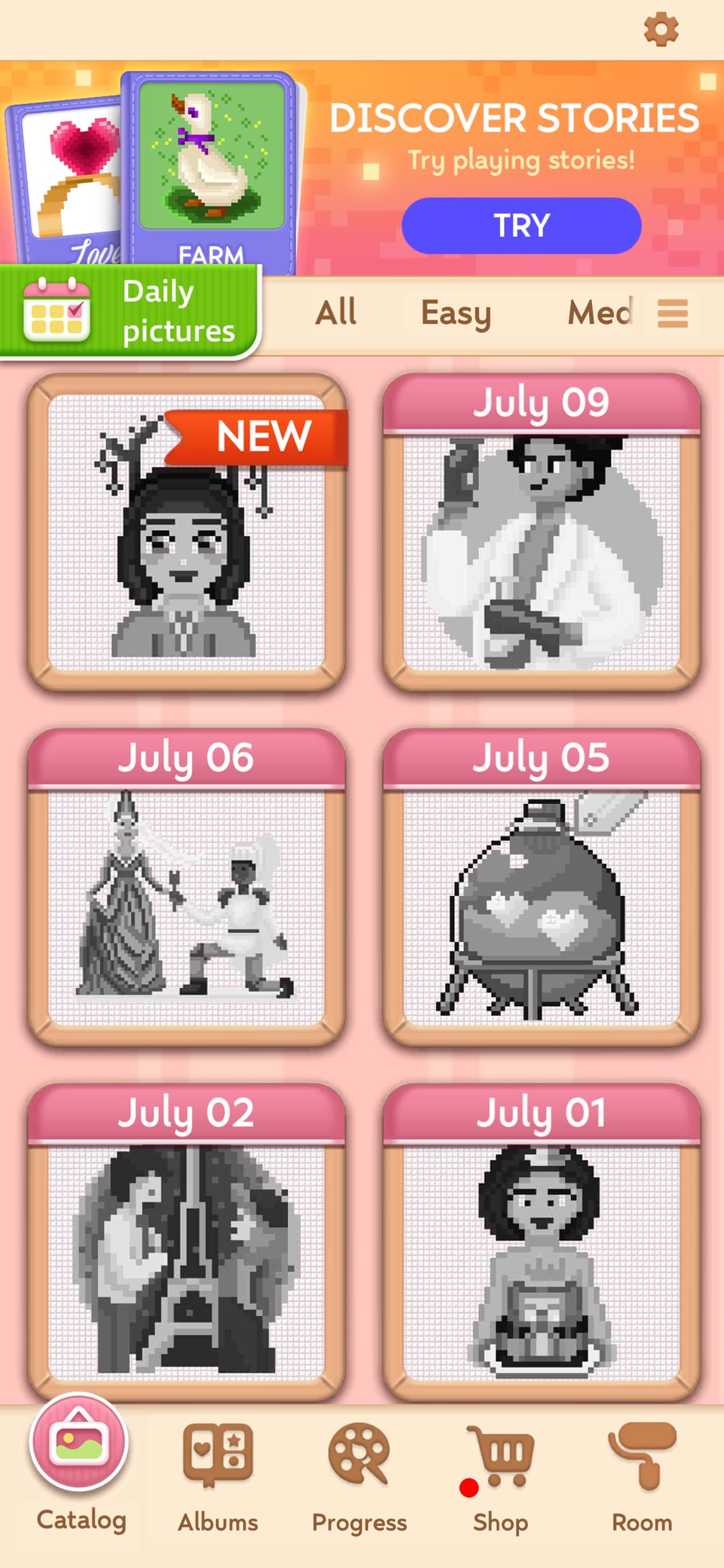 Craft Cross Stitch: Pixel Art screenshot 2 - screenshot