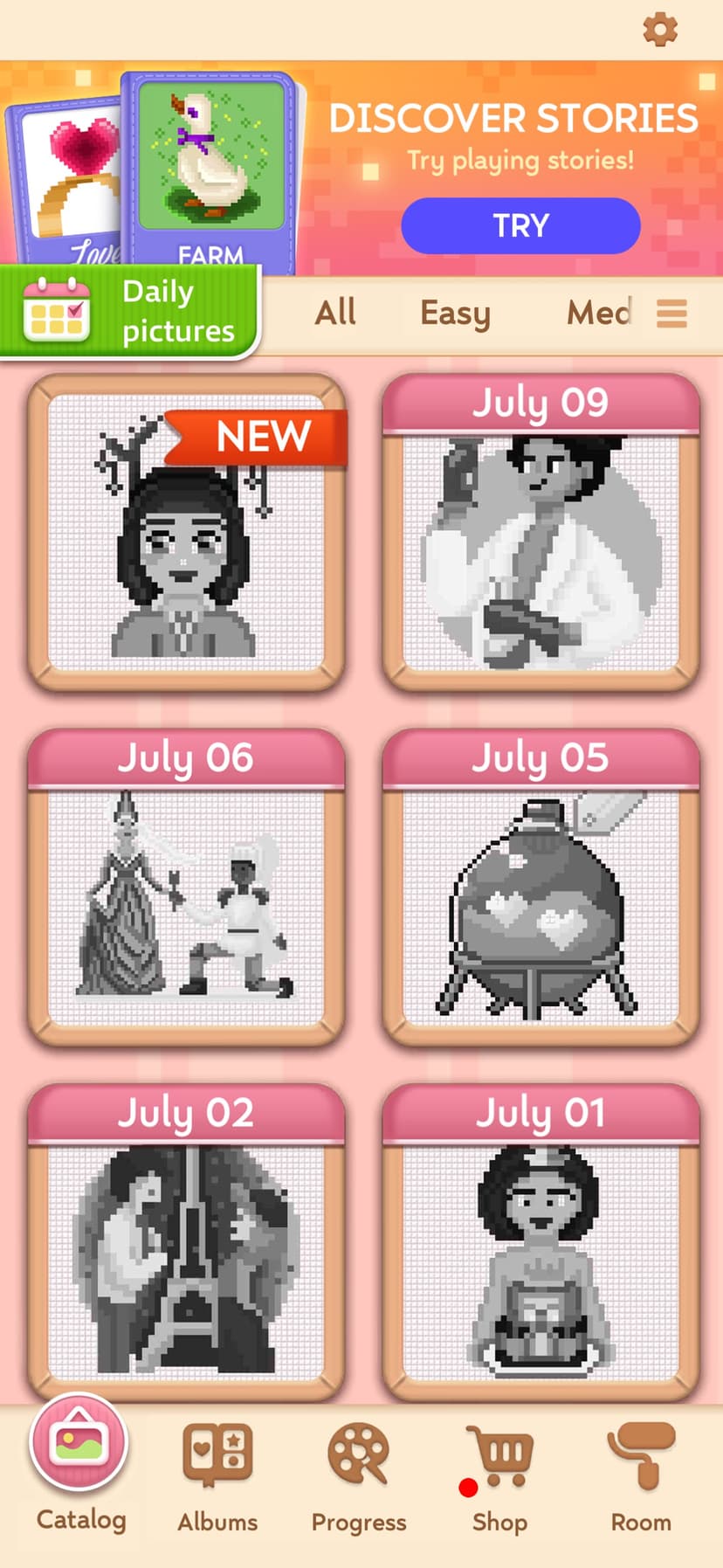 Craft Cross Stitch: Pixel Art screenshot 2 - screenshot