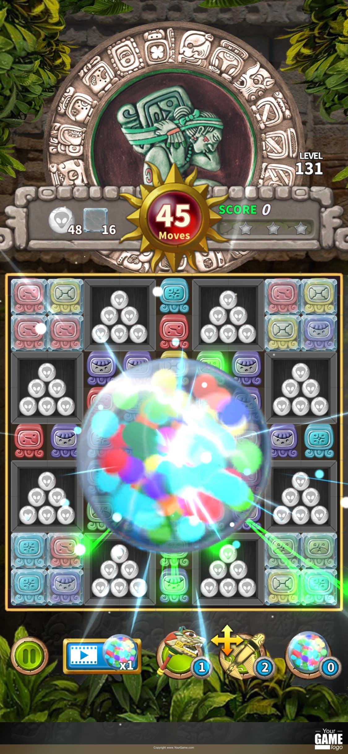 Glyph of Maya Match 3 Puzzle screenshot 2 - screenshot