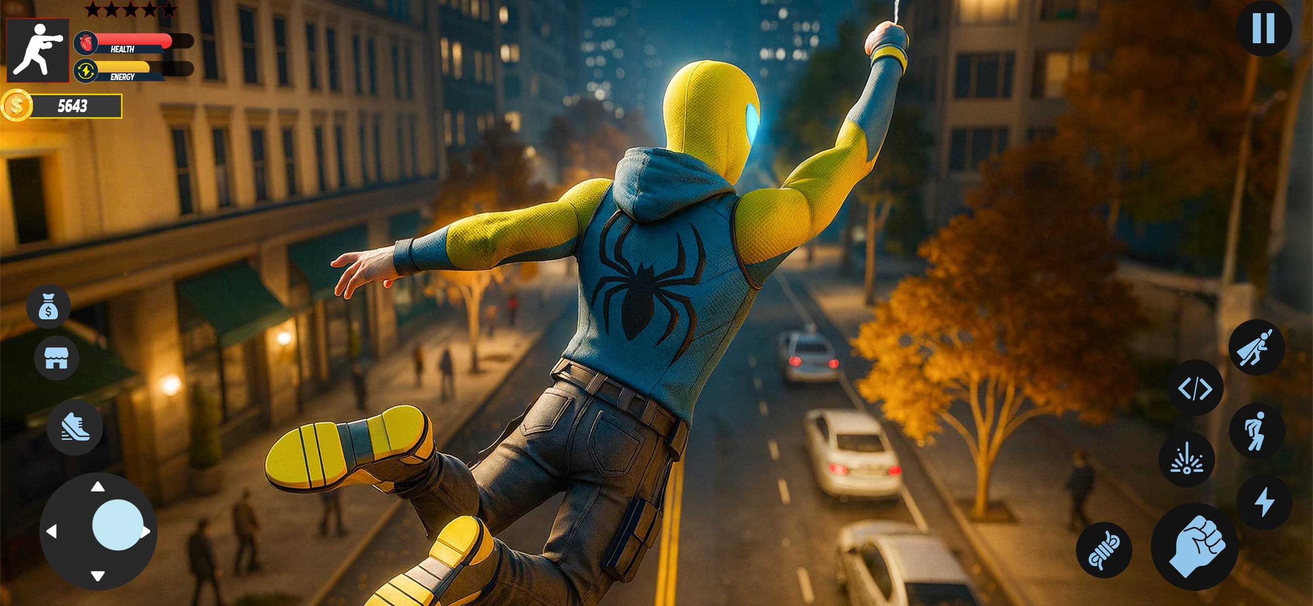 Super Captain Spider City Hero screenshot 1 - screenshot