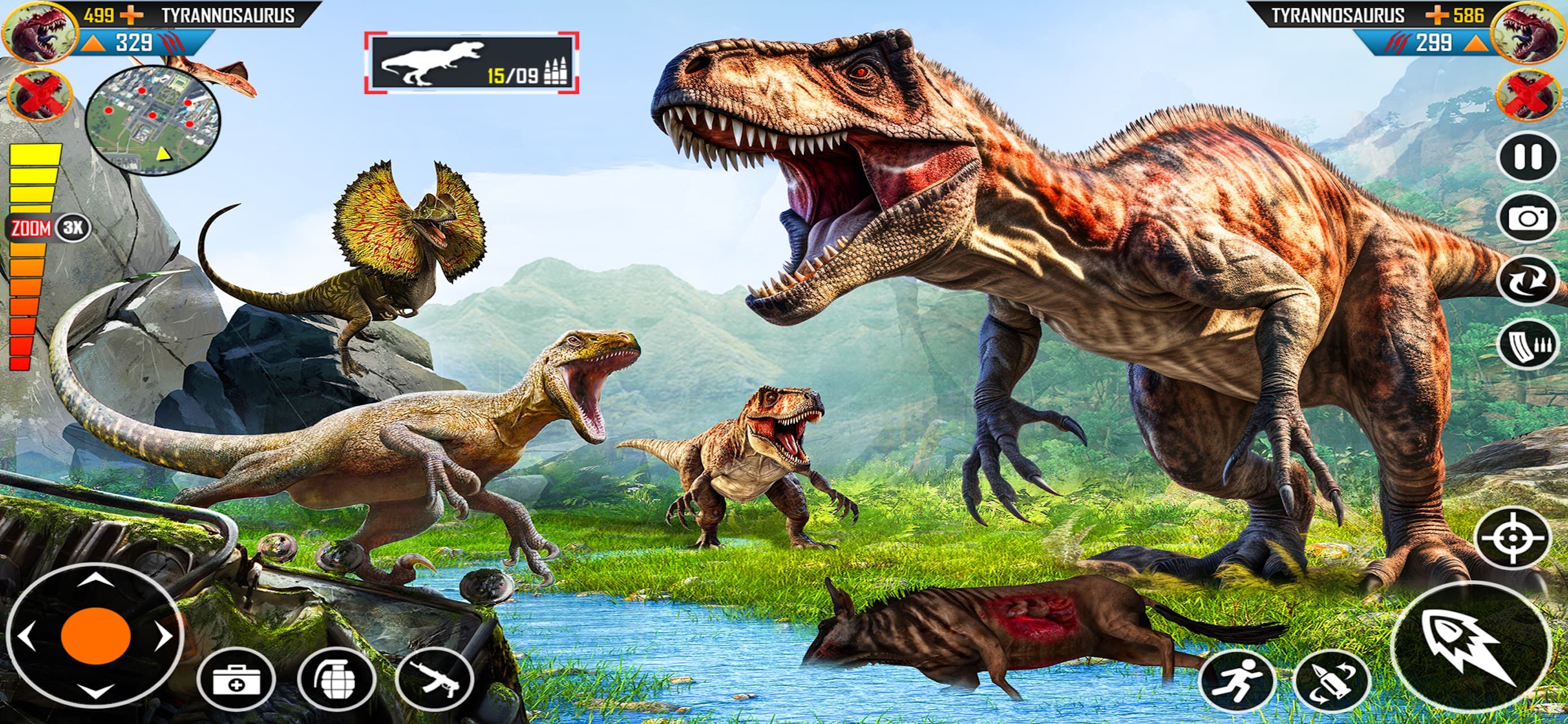 Dino Family Adventure Game screenshot 3 - screenshot