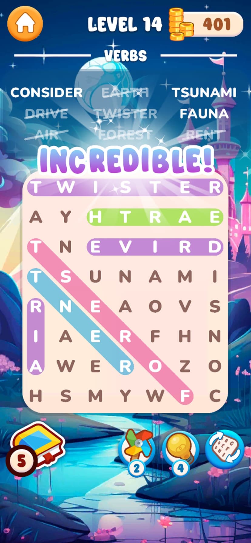 Word Search - English screenshot 6 - screenshot