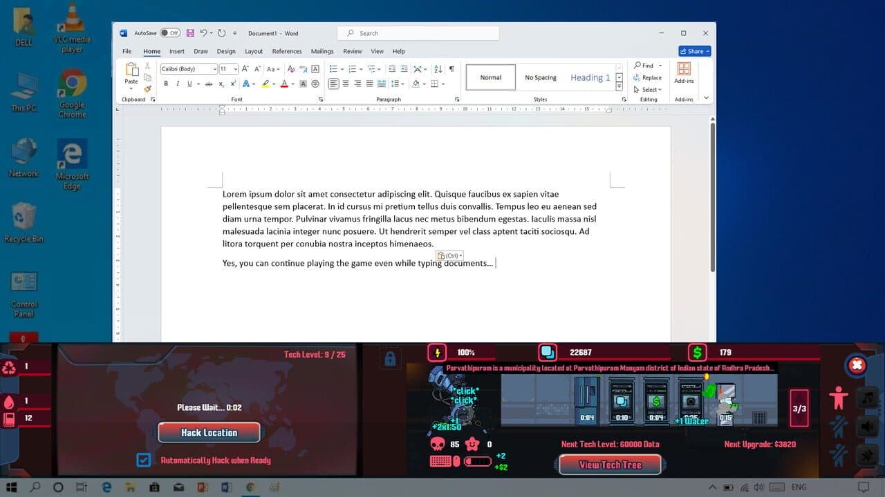 Null - screenshot