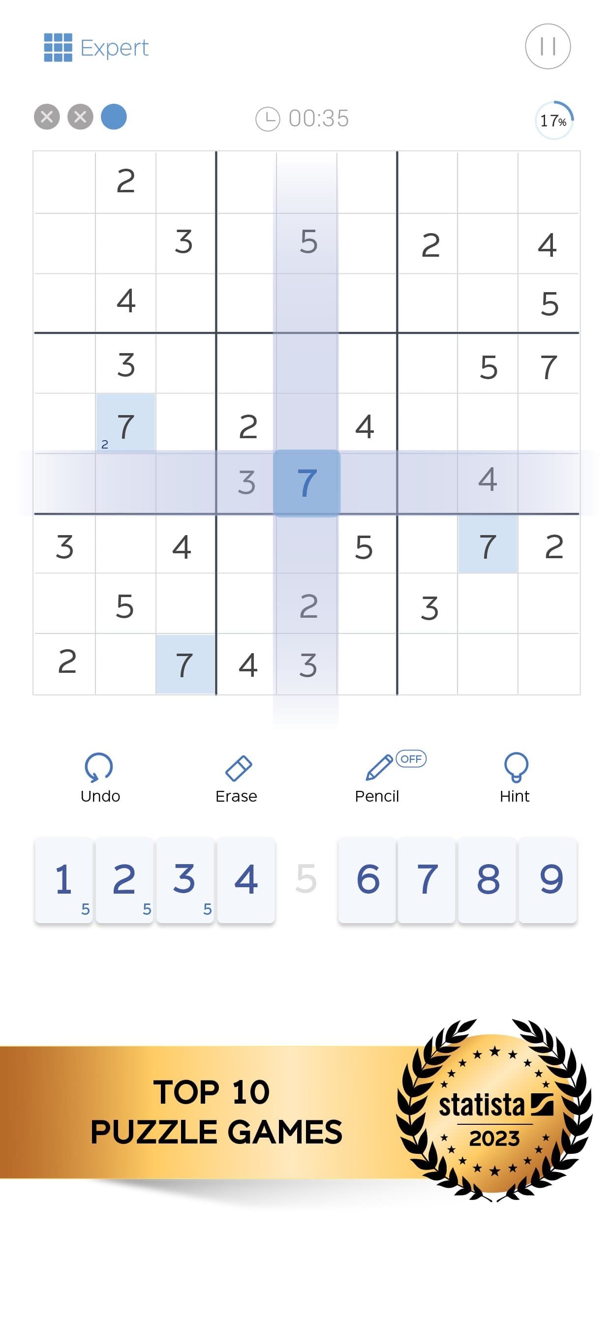 Sudoku: Classic Brain Puzzle screenshot 1 - screenshot