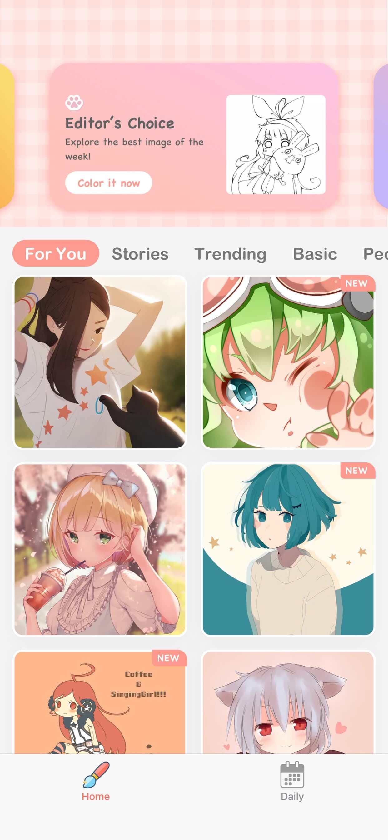 Anime Paint - Color By Number screenshot 2 - screenshot