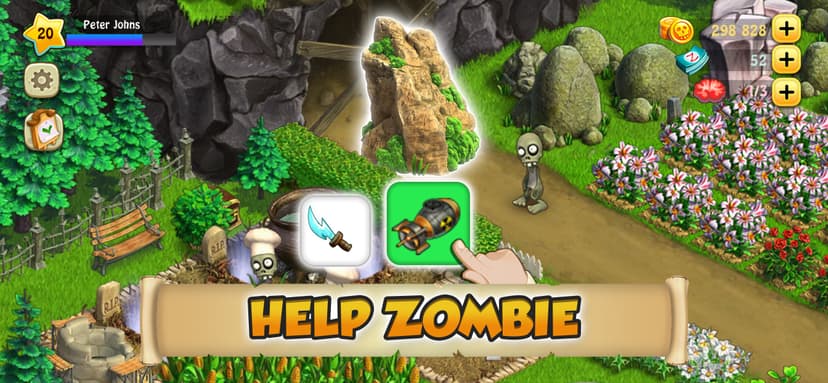 Zombie Castaways screenshot 1 - screenshot