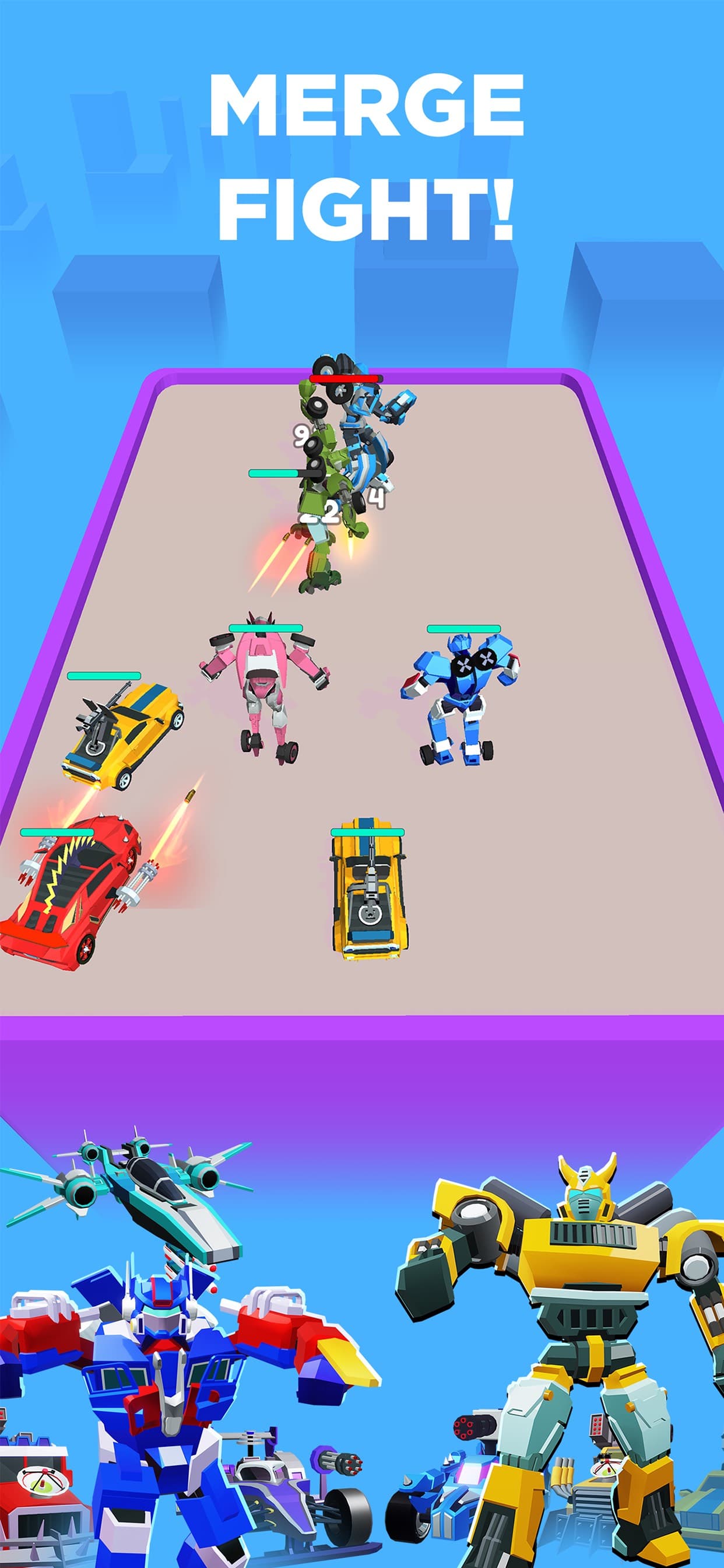 Merge Robot Master: Car Games screenshot 6 - screenshot