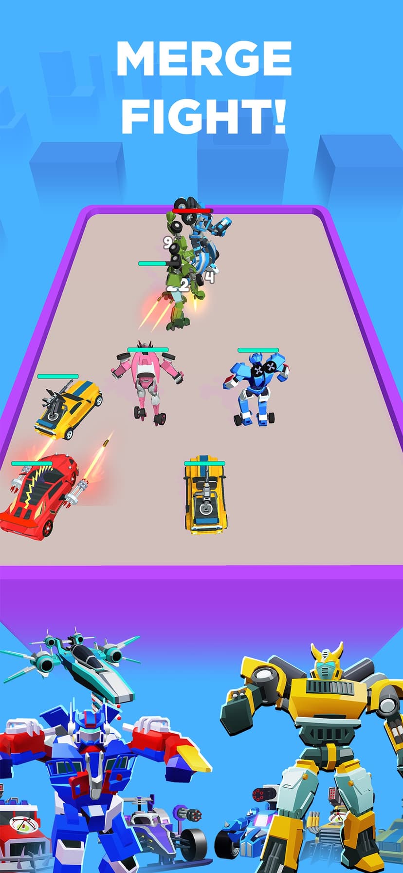 Merge Robot Master: Car Games screenshot 6 - screenshot