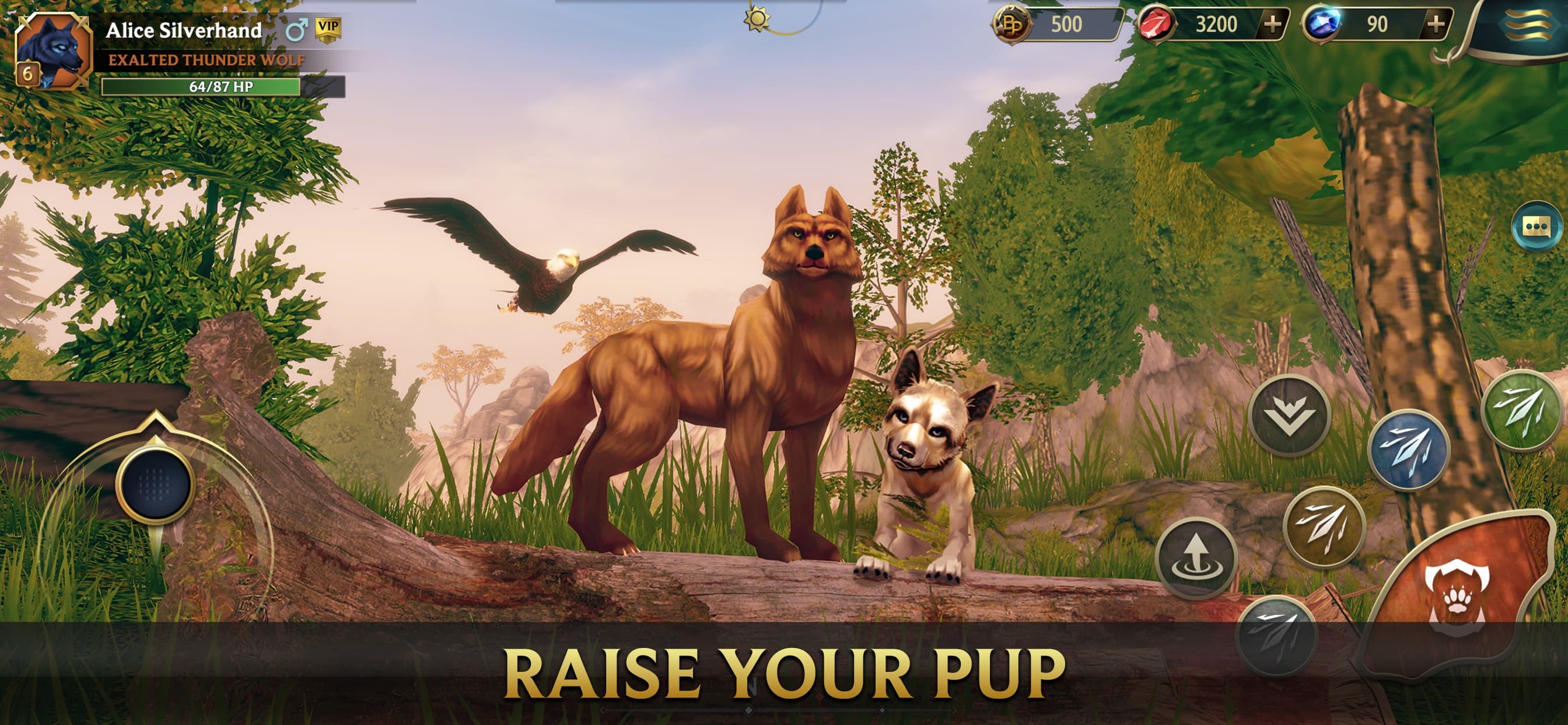 Wolf Tales - Online RPG Sim 3D screenshot 5 - screenshot