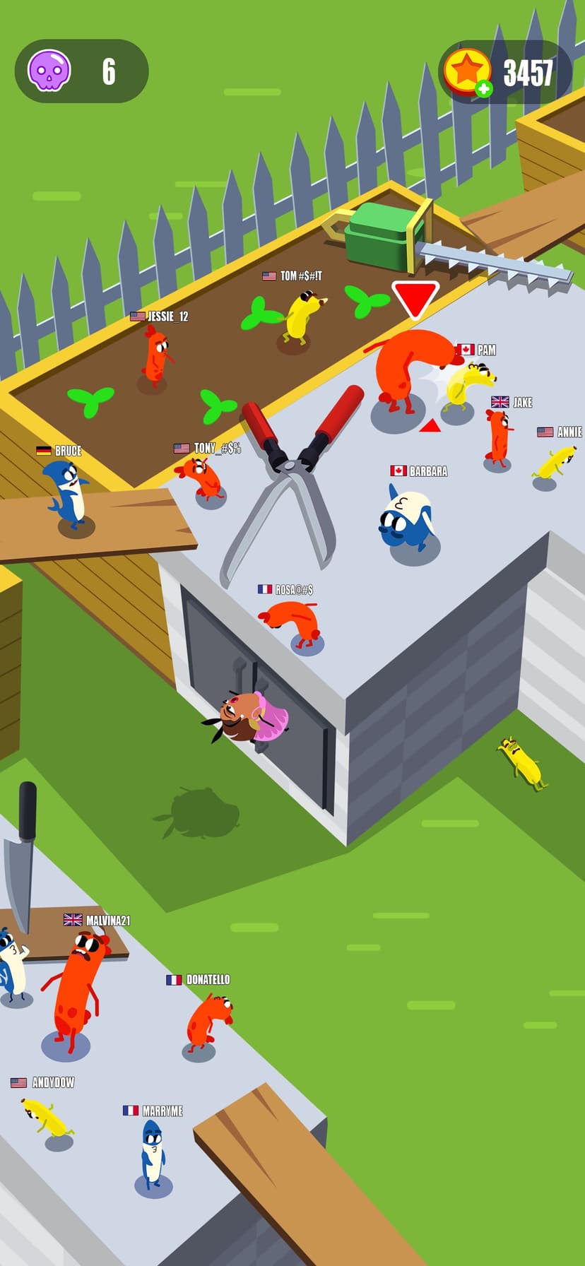 Sausage Wars.io screenshot 3 - screenshot