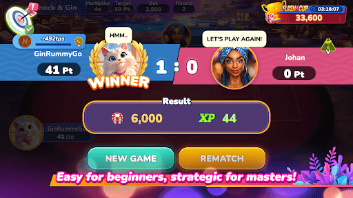 Gin Rummy Go: Card Game Online screenshot 2 - screenshot