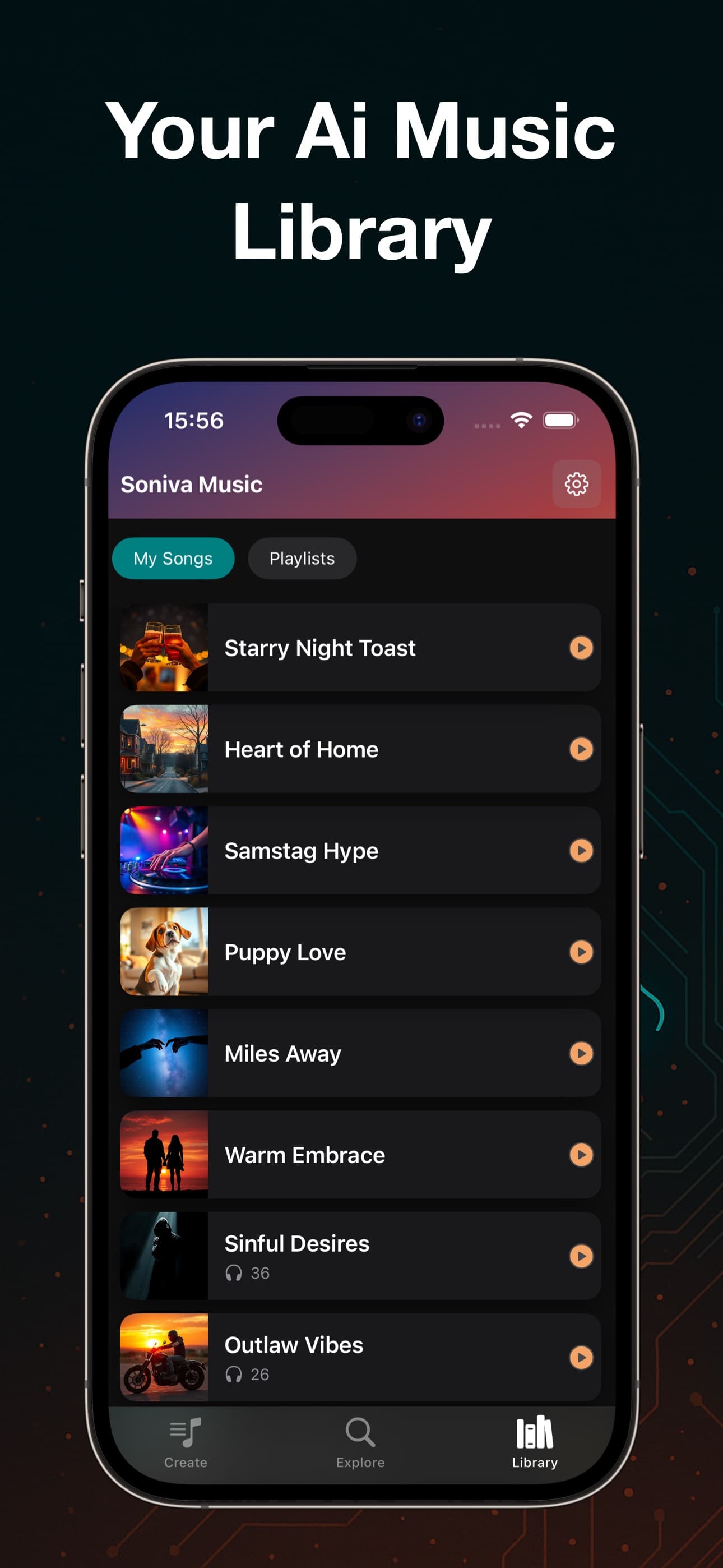 AI Song Maker - Soniva Music screenshot 5 - screenshot