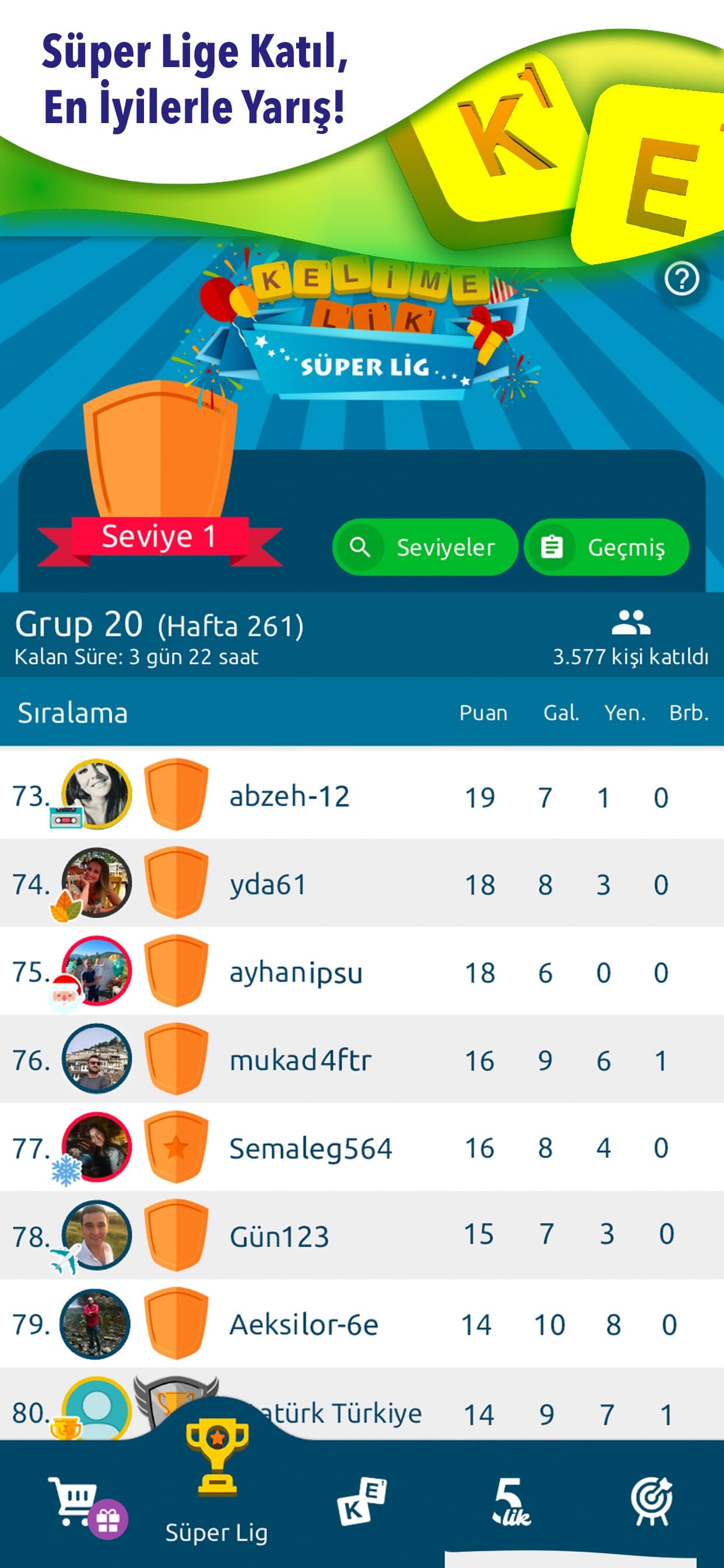Kelimelik screenshot 3 - screenshot
