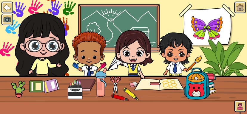 My Tizi School Cafe World Game screenshot 5 - screenshot