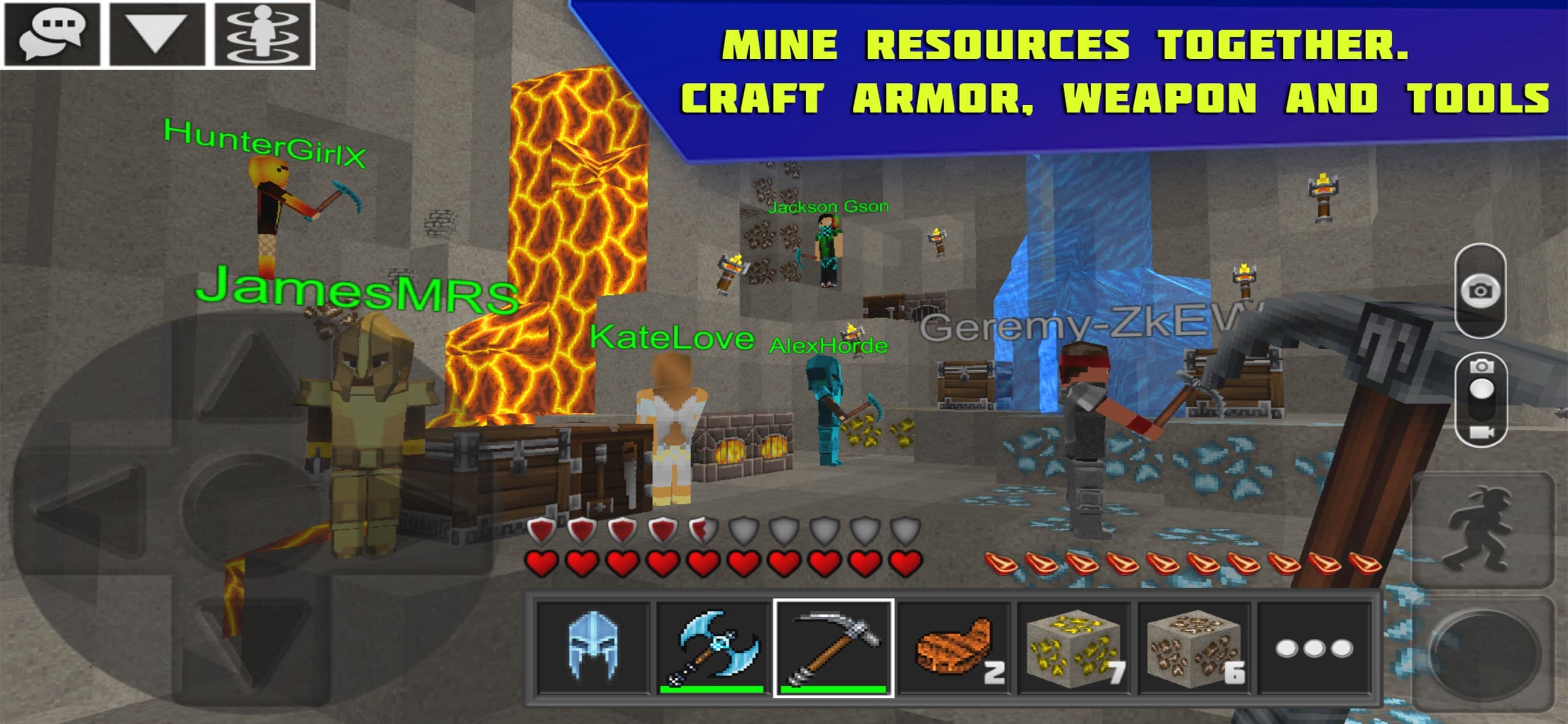 Planet of Cubes Craft and Mine screenshot 3 - screenshot
