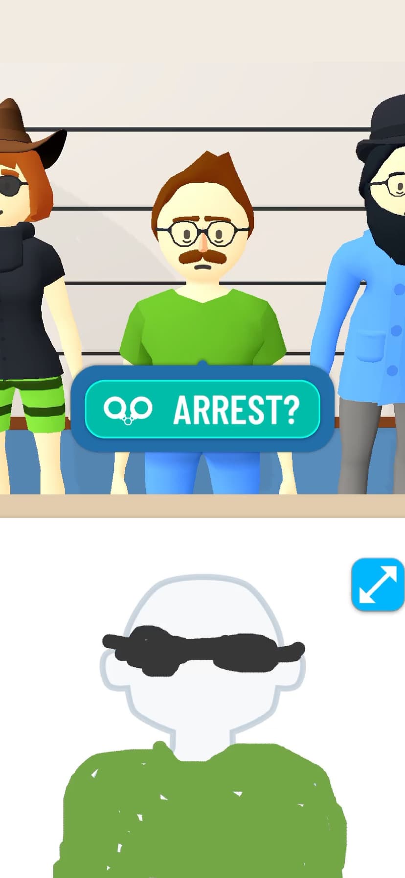 Line Up: Draw the Criminal screenshot 4 - screenshot