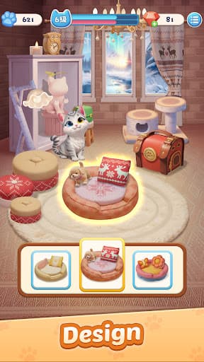 Meowment: Merge & Makeover screenshot 12 - screenshot