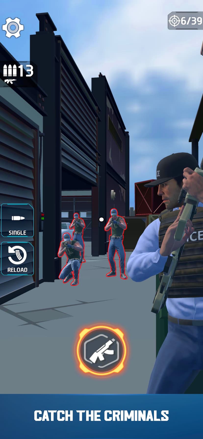 Cop Pursuit: Gun Shooting screenshot 7 - screenshot